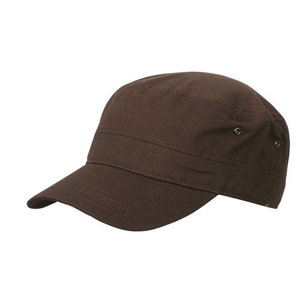 Military Cap Brun